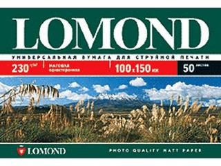Бумага Lomond 10x15 230г/м2 500л.,матовая (0102084)