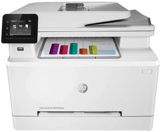 МФУ HP Color LaserJet Pro M283fdw (7KW75A) A4 Duplex Net WiFi белый/серый
