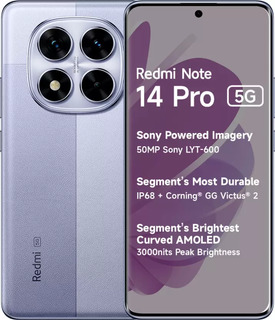 Смартфон Xiaomi Redmi Note 14 Pro 12/512Gb Purple 5G NFC EU (Global Version)